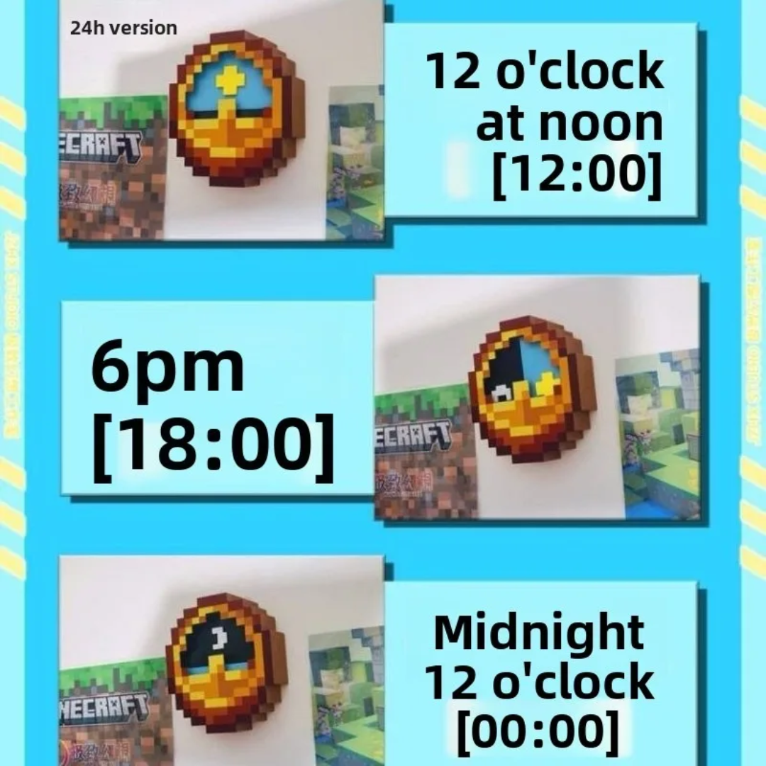 MineClock Reloj de Minecraft